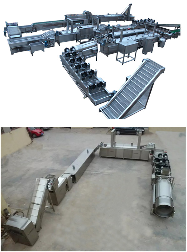 薯条薯片全自动生产线